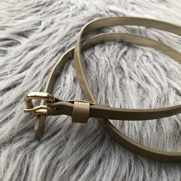 𝅺yumi Blue Lace Arm Dress with Belt - Picture 9 of 9